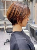 縮毛矯正でも丸く！まろみショート♪