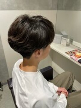 アイディール 本町本店(:ideal) 韓国マッシュショート×メンズパーマ【本町本店】