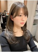 ■着物ヘアフェミニンロング似合わせカットウェーブミディアム13