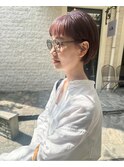 コンパクトなショートヘア
