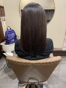 穀雨(Kokuu) ミディアム×グレージュカラー