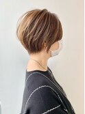 30代40代50代60代◎大人可愛い丸みショートボブ小顔ひし形 元重