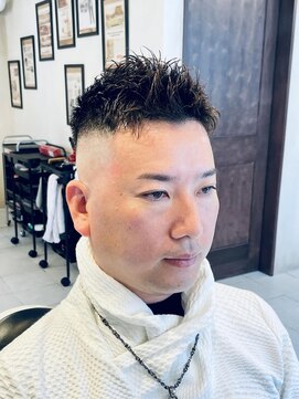 グレイスフルバーバーロンドン 大宮店(Graceful Barber London) 【40代 男性】ロンドンカジュアルフェード（大宮/バーバー）