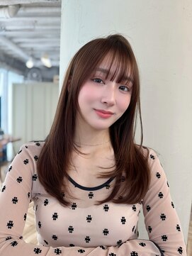 マインバイアフロートギンザ(MYNE by AFLOAT GINZA) ワンカールレイヤー/内巻き/小顔カット【銀座】