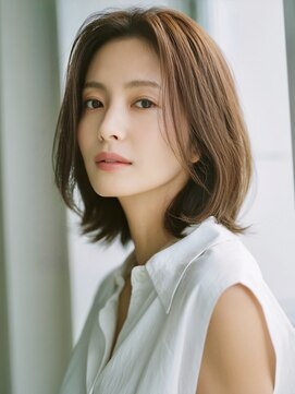 アルトリスト(Altruist Aging×HAIR&SPA) ★暗めカラーグランマッシュフェイスフレーミングデザインカラー