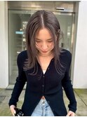 乾かすだけでキマる髪/馴染むハイトーングレージュ
