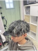 滋賀/南草津/メンズ美容室/波巻きツイストスパイラルパーマ