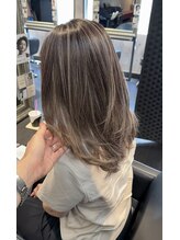 ヘア フラッグ 西葛西店(hair flag) 【透明感ハイライトで立体感たっぷり】