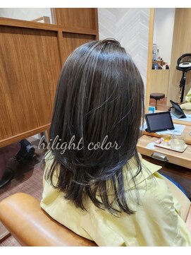 リールヘアー 香椎店(rire hair) ハイライトカラー
