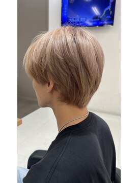 倶楽部ヘアーズ 醍醐本店(HAIR'S) ミルクティーベージュカラー/伏見/醍醐/ショート/30代/20代