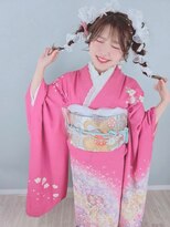 マイム(舞夢)&nbsp;成人式スナップ撮影