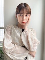 フォト イケブクロ(foto IKEBUKURO)&nbsp;ミディアム暗めカラーデザインカラーフェイスフレーミング