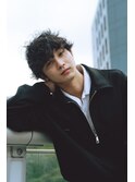 MEN’S HAIR/サーフカール/刈り上げセンターパート/刈谷駅