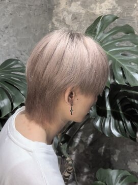 ペレ 渋谷(PELE) MEN’S HAIR/ブルーブラック/フェザーパーマ/渋谷