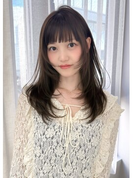 ボタン テンジン(VOTAN tenjin) 【votan_はまひ】レイヤーカット/前髪カット/顔まわりカット
