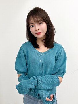 アマトウキョウスマートサロン(AMA TOKYO×Smart Salon) くびれレイヤー/顔まわりカット/レイヤーカット/小顔ヘア