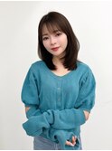 くびれレイヤー/顔まわりカット/レイヤーカット/小顔ヘア
