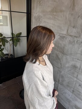 アンディ ニジュウサンド クリエイション(and D 23℃ creation) ベージュ/ハイライト/レイヤー