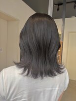 フリック 堺東店(FLICK)&nbsp;ダークグレー/ミディアムヘア/イルミナカラー