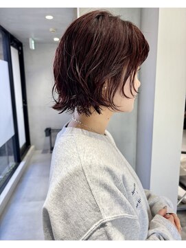 フィルムス 表参道(FILMS) ココアベージュ/黒髪/クラゲヘアー/オリーブグレー/ボブ/表参道