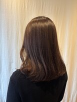 ココカラヘアー ニコ(cococara hair nico)&nbsp;マロンベージュ/ミディアムヘア