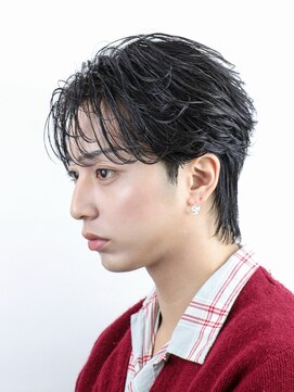 オーシャントーキョー 大阪(OCEAN TOKYO) 韓国ヘアカルマパーマコンマバングセンターパートフェザーパーマ