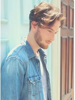 ワースホワイル(WORTH WHILE)&nbsp;刈り上げセンターパートサーフカール波巻きツイストスパイラル