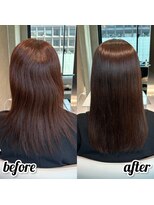 ルミス 表参道(Lumis)&nbsp;ストレートスタイル/艶髪/髪質改善/縮毛矯正/表参道/青山/外苑前