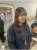 酸性縮毛矯正×レイヤー