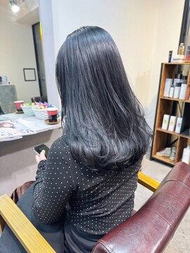 ナット(Nat) ブルーブラック×レイヤー