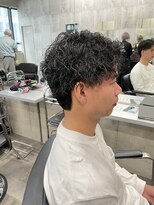 クリアバイフォレスト 流山おおたかの森(Clear by Forest.)&nbsp;アップバングショート×ツイストスパイラルパーマ