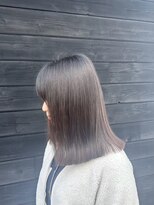 エクファ ヘア リゾート 大津 瀬田店(ex-fa hair resort)&nbsp;イメチェン/ピンクベージュ/アンブレラカラー/前髪/大津/瀬田