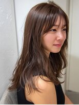 アノ 渋谷(ano)&nbsp;渋谷/ミルクティーブロンド/ダークブルー/デジタルパーマ