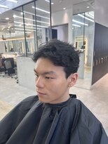 ロンドシエル 横浜(Lond ciel)&nbsp;men's/メンズ/スパイキーショート/フェード/ニュアンスパーマ