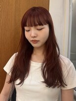 テテ ニコ(tete nico)&nbsp;【大前晴奈】ピレンジロングレイヤーレイヤーカットダブルカラー