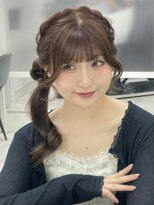 アイトーキョーエス 渋谷(AI TOKYO S) サイドテール/サイドポニー/サイドお団子ポニー/プッカモリヘア