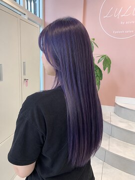 アズールサン 草加西口店(azule-sun) ダブルカラー,ブラックパープル,パープル【草加】