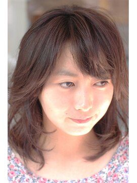 美容室 スタジアム(Stadium) エアリー鎖骨スタイル