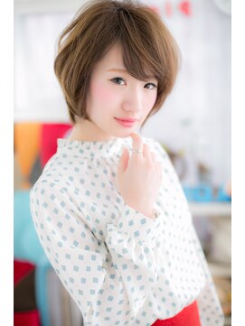 ミック 日暮里店(miq) 重軽ミックス☆ふんわりボブb