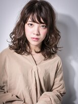 カバーヘア ブリス 戸田公園西口店(COVER HAIR bliss) *bliss戸田公園*ダブルバングで目力UP♪グラマラス小顔セミディw