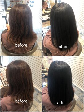 ネオリーブアオバ 高田馬場店(Neolive aoba) 【髪質改善】酸熱トリートメント　＋　ダークトーンカラー♪