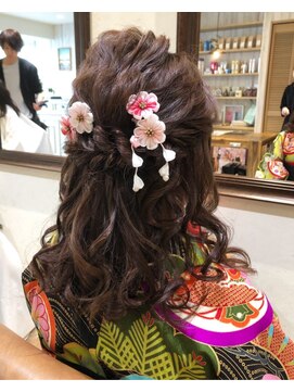 ナルム(naluM) 卒業式　hair arrange