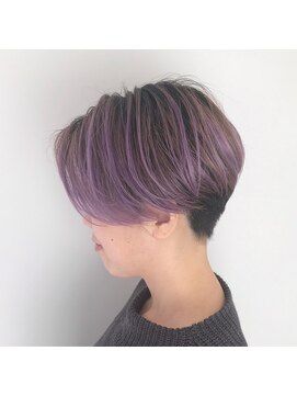 ラグ(rug) ネオパープル