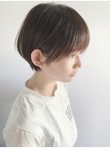 2021年秋冬髪型耳かけマッシュショート20代30代40代髪型