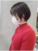 大人ショートボブ/ショートヘア/イルミナカラー/横顔美人[調布]
