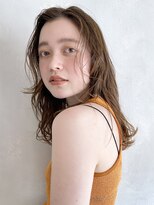 アイティー バイ アルバム 中野店(IT by ALBUM)&nbsp;ミディアムレイヤー_ショコラベージュボブルフ_88503