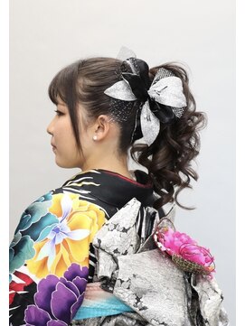 びゃんびゃん 江端店 成人式/ヘアセット/ヘアアレンジ/卒業式/着物ヘア/着付/振袖