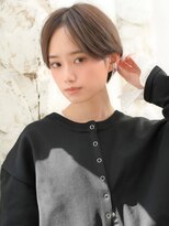 アグ ヘアー ブラン 半田店(Agu hair blanc) 《Agu hair》透明感カラー×まとまる大人ハンサムショート