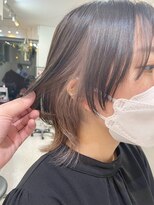 グーフィートーキョー 銀座(Goofy Tokyo)&nbsp;イヤリングカラー/ショートウルフ/ミルクティー/インナーカラー