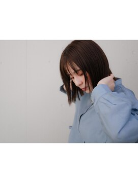 ファロ 二子玉川(falo) ツヤ髪スタイル　ニュアンスカラー【falo二子玉】